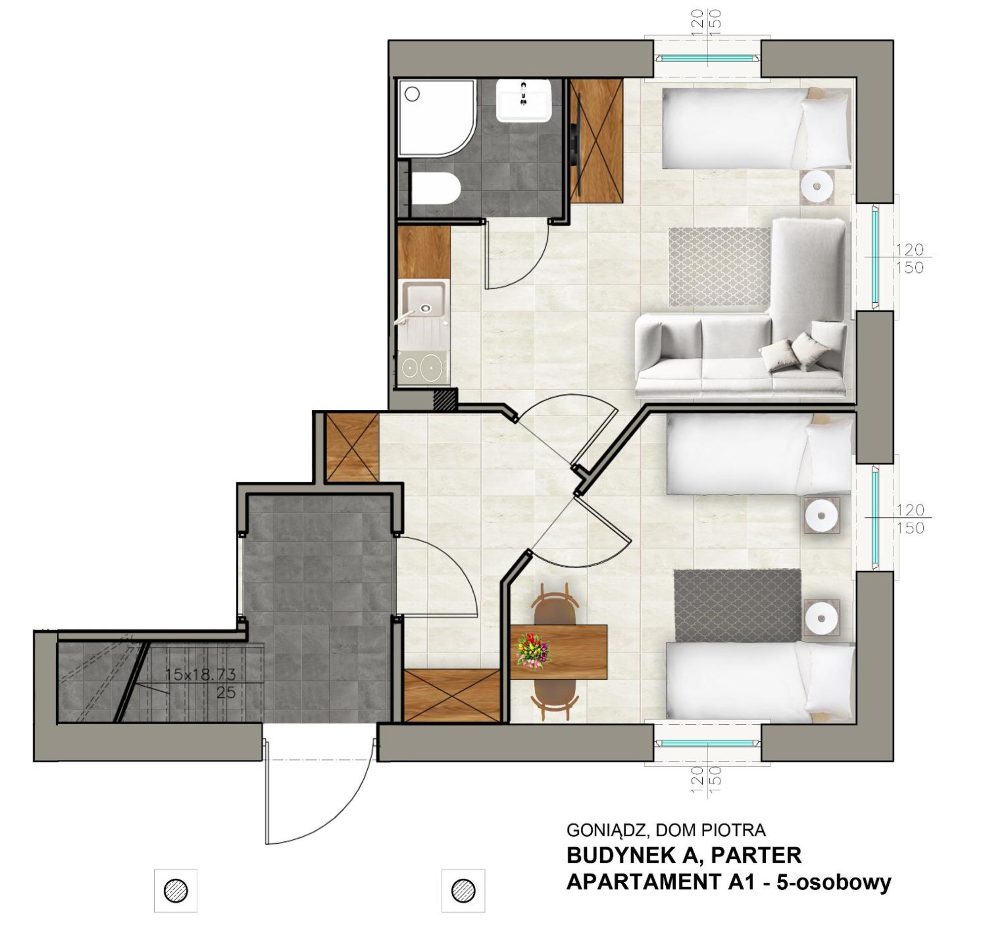 Appartement Dom Piotra à Goniądz Extérieur photo